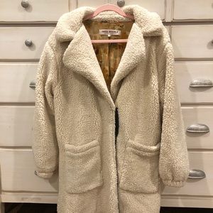 Free People Furry Winter Coat